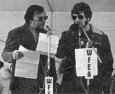 WFEA's Dick Stonner and Warren Bailey